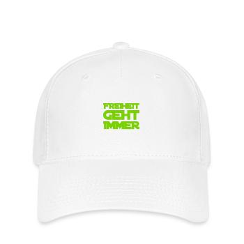 Freedom is beautiful - Flexfit Cap - white - Front