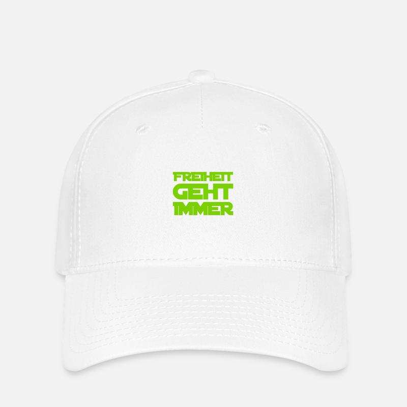Freiheit ist schön - Flexfit Cap - Weiß