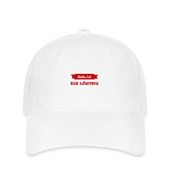 die Liebe ist ein Geschenk - Flexfit Cap - Weiß - Vorne