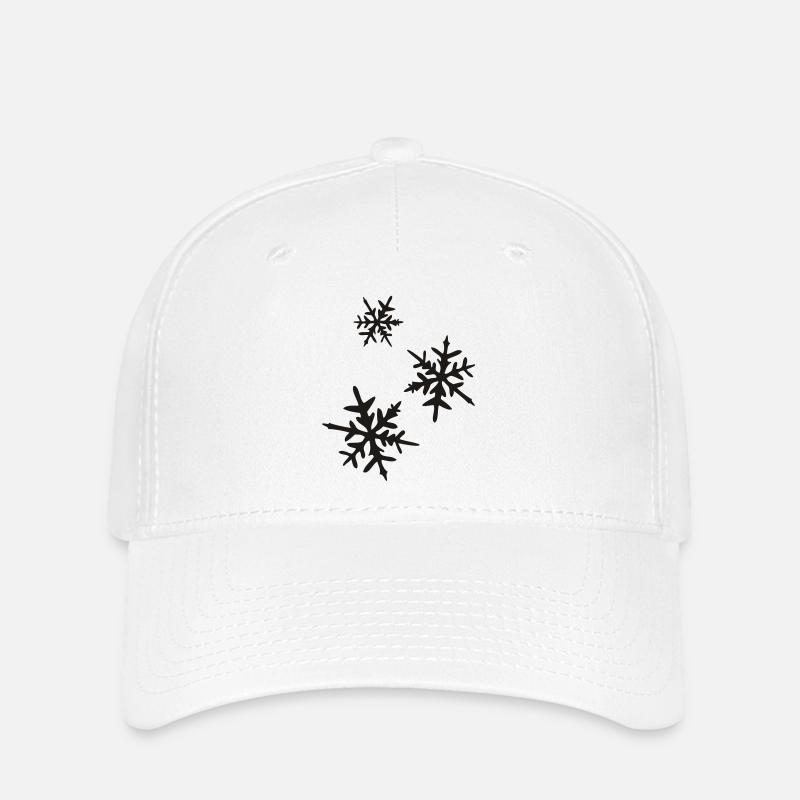 Ice Crystal - Flexfit Cap - white