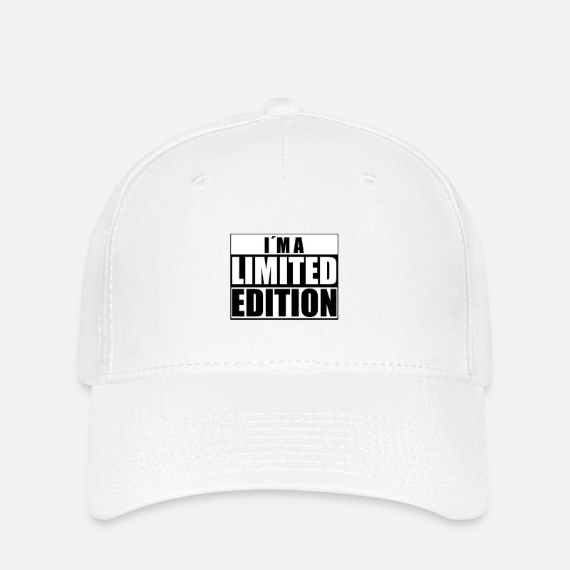 iam a limited edition - Flexfit Cap - white