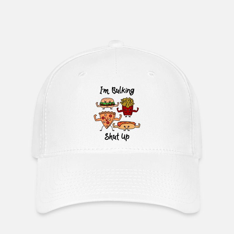 I´m Bulking - Flexfit Cap - Weiß