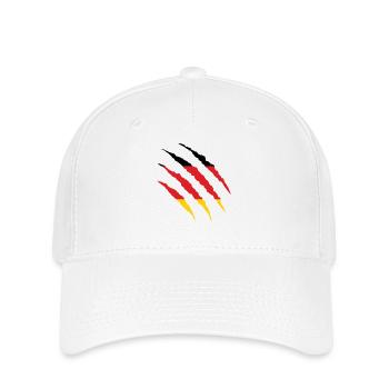 Germany World Cup soccer national team gift - Flexfit Cap - white - Front