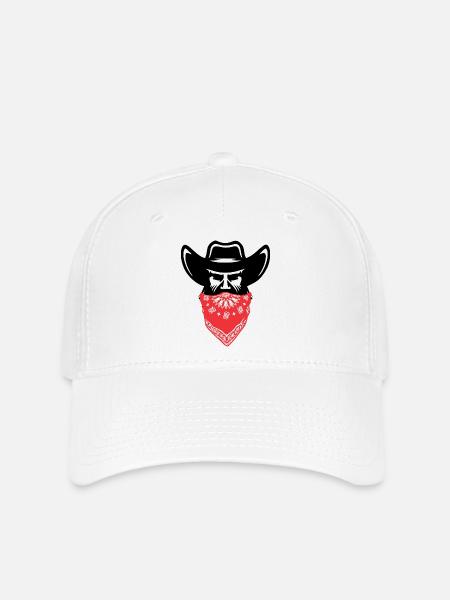 bandit - Flexfit Cap - Weiß
