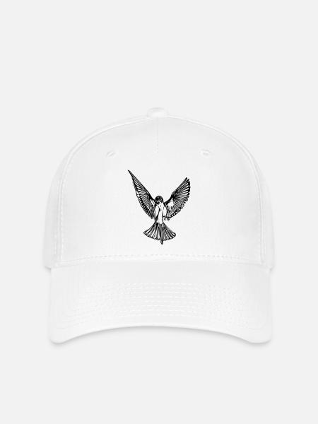 Vogel - Flexfit Cap - Weiß