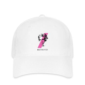 beethoven punk music festival klassik komponist ta - Flexfit Cap - white - Front