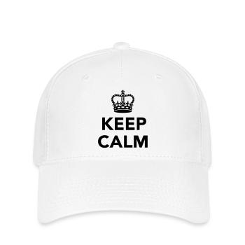 Keep calm - Flexfit Cap - white - Front
