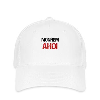 Monnem Ahoy - Flexfit Cap - white - Front