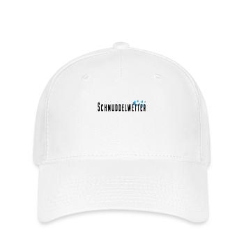 Schmuddelwetter Regen Winter Herbst Hamburg Norden - Flexfit Cap - Weiß - Vorne