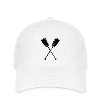 2 Paddel - Flexfit Cap - Weiß - Vorne