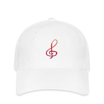 clef - Flexfit Cap - white - Front