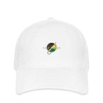 Querflöte - Flexfit Cap - Weiß - Vorne