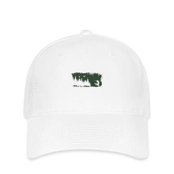 Conception de chasseur - Casquette Flexfit - blanc - Devant