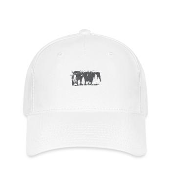 Forest design - Flexfit Cap - white - Front