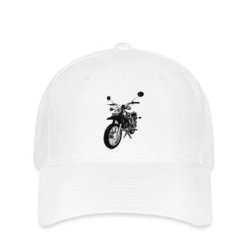 Enduro - Casquette Flexfit - blanc - Devant