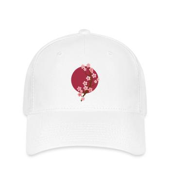 Sakura cherry blossom - Flexfit Cap - white - Front
