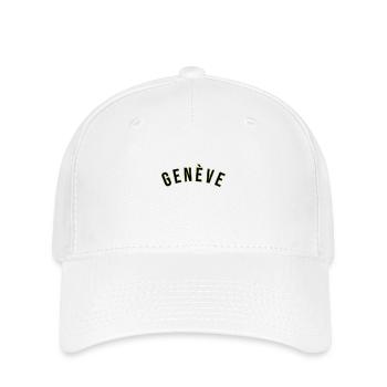 Genève - Casquette Flexfit - blanc - Devant
