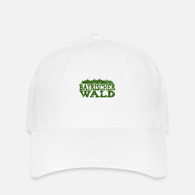 Bayrischer Wald - Flexfit Cap - Weiß