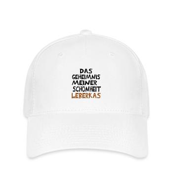 Leberkas Lustig - Flexfit Cap - white - Front
