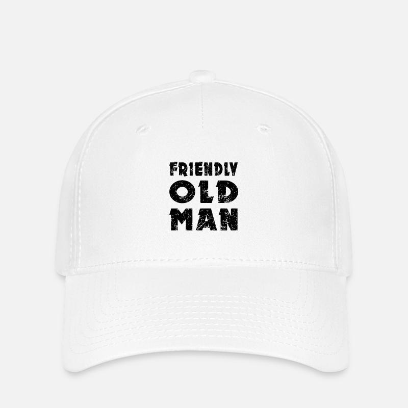 Old Man - Casquette Flexfit - blanc