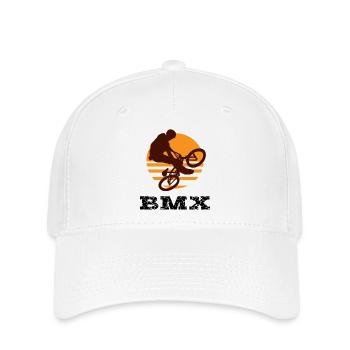BMX - Flexfit Cap - white - Front