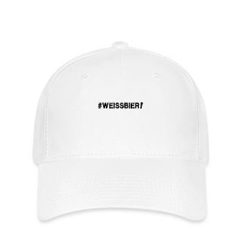 Weißbier - Flexfit Cap - Weiß - Vorne