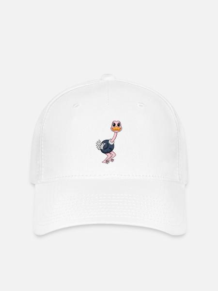 Strauß - Flexfit Cap - Weiß