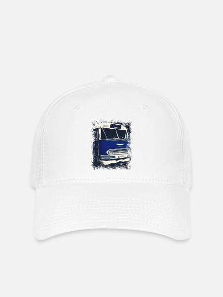 Ikarus 55 Bus - Flexfit Cap - Weiß