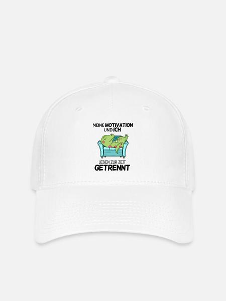 Keine Motivation - Flexfit Cap - Weiß