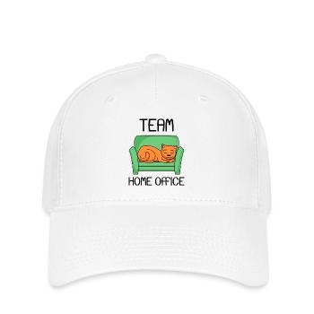Bureau à domicile - Casquette Flexfit - blanc - Devant