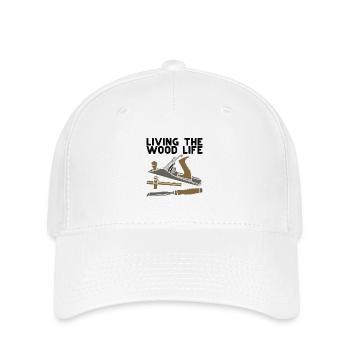 Holzarbeiter Holzverarbeitung - Flexfit Cap - Weiß - Vorne