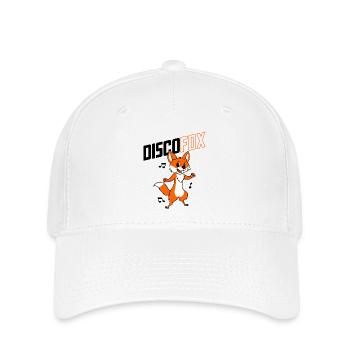 Disco Fuchs - Flexfit Cap - Weiß - Vorne