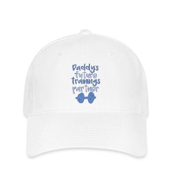 Dad's training partner - Flexfit Cap - white - Front