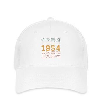 1954 - Flexfit Cap - Weiß - Vorne