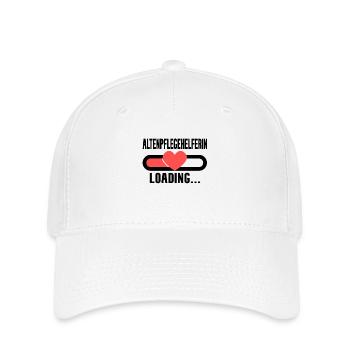 Altenpflegerhelferin Ausbildung - Flexfit Cap - Weiß - Vorne