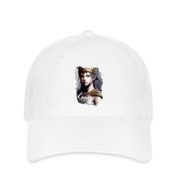 Valkyrie Amazon Warrior Fine Art - Casquette Flexfit - blanc - Devant