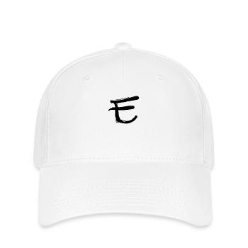 Lettre coréenne T - Casquette Flexfit - blanc - Devant