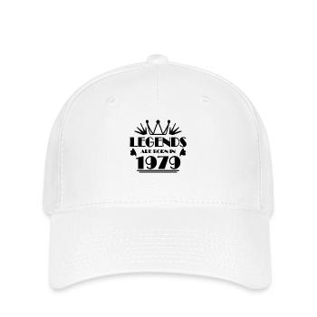 1979 - Born 1979 - Flexfit Cap - white - Front