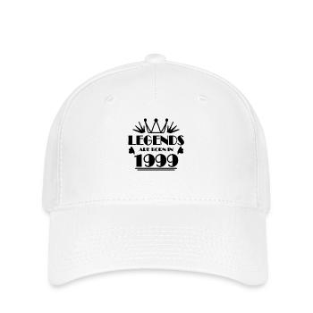 1999 - Jahrgang 1999 - Flexfit Cap - Weiß - Vorne
