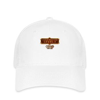 I have reached level 2 rpg online gaming 2nd - Flexfit Cap - white - Front