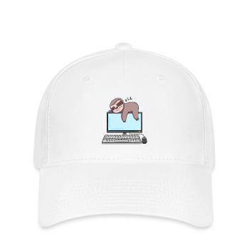 Computer Nerd Programmierer Geschenk - Flexfit Cap - Weiß - Vorne