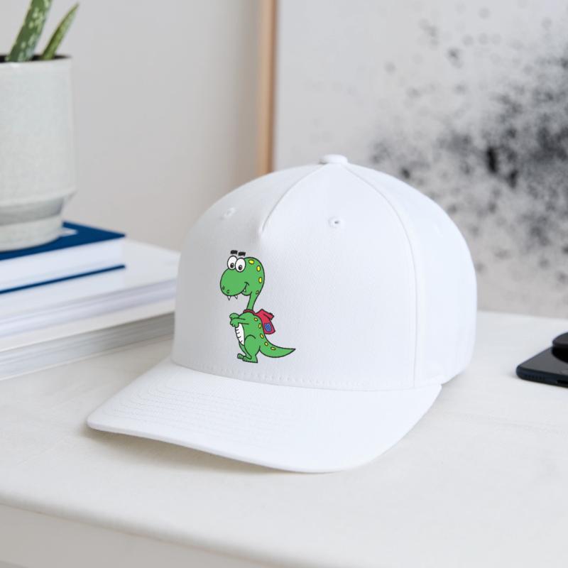 T-Rex with backpack Flexfit Cap