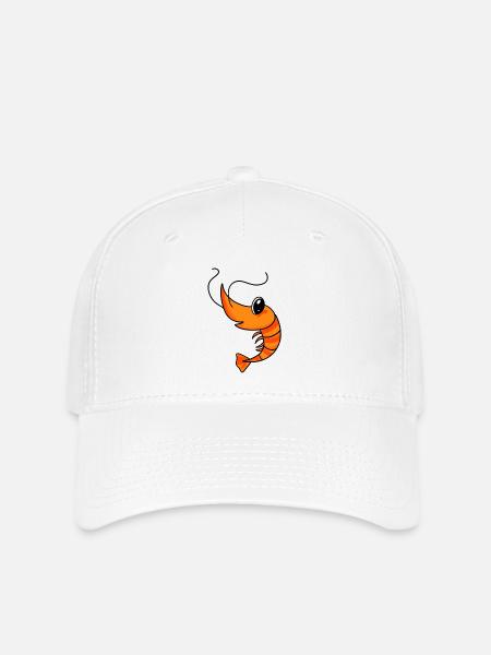 Garnele Garnelen - Flexfit Cap - Weiß