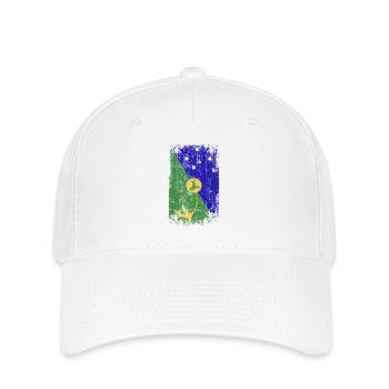 Souvenir with the country flag of Christmas Island - Flexfit Cap - white - Front