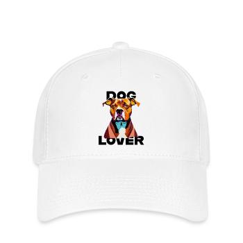Dog Lover American Stafford - Flexfit Cap - Weiß - Vorne