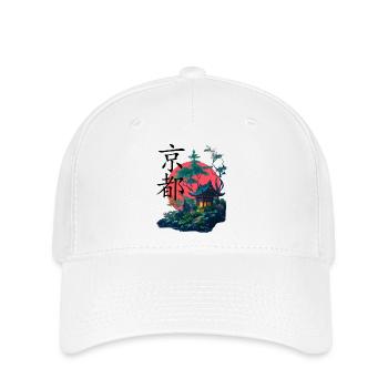 Japanese Dojo - Flexfit Cap - Weiß - Vorne