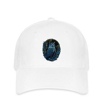 Eagle owl - Flexfit Cap - white - Front
