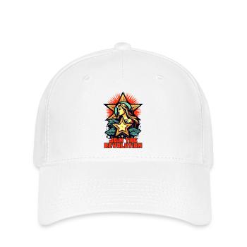 Be part of the revolution - Flexfit Cap - white - Front