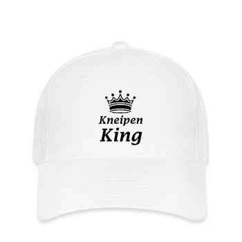 Kneipen King - Kneipentour - Saufen - Flexfit Cap - Weiß - Vorne