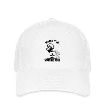 Water You Waiting For? - Flexfit Cap - white - Front